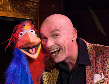 Wolf und Vogel – Puppet Character © Axtell Expressions, Inc – Foto: Trautz Medien