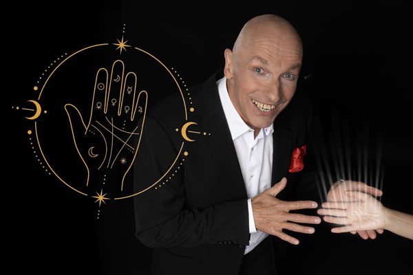 Handlesen, besonderes Entertainment für Events & Corporate | Wolf Fisher